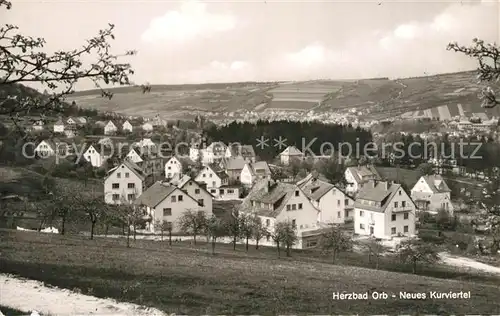 AK / Ansichtskarte Bad_Orb Panorama Neues Kurviertel Bad_Orb