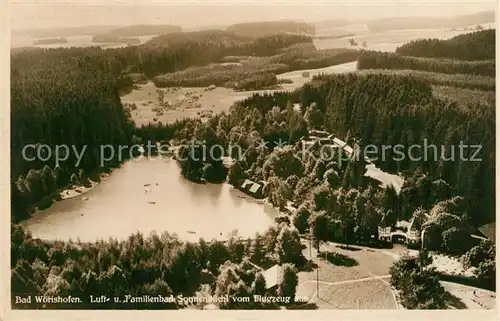 AK / Ansichtskarte Bad_Woerishofen Familienbad Sonnenbuechl Fliegeraufnahme Bad_Woerishofen