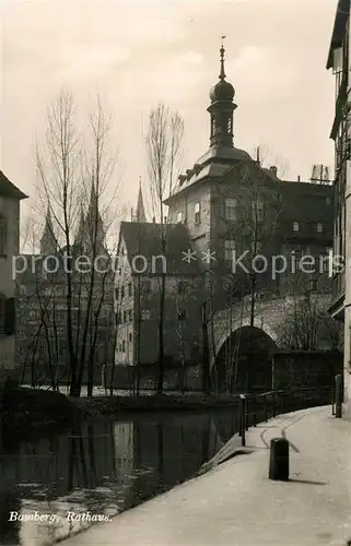 AK / Ansichtskarte Bamberg Rathaus Bamberg