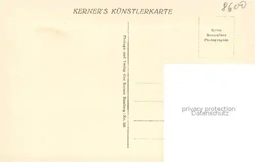 AK / Ansichtskarte Bamberg Rathaus Bamberg