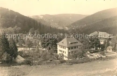 AK / Ansichtskarte Baerenfels_Erzgebirge Panorama Blick auf Kipsdorf Handabzug Baerenfels Erzgebirge
