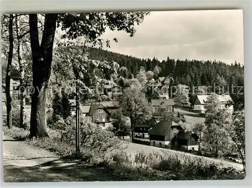 AK / Ansichtskarte Baerenfels_Erzgebirge Ortsansicht Baerenfels Erzgebirge