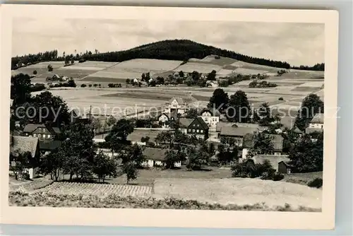 AK / Ansichtskarte Beiersdorf_Loebau Panorama mit dem Bieleboh Beiersdorf Loebau