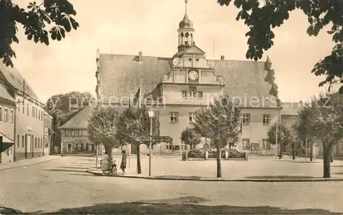 AK / Ansichtskarte Belgern_Elbe Markt Belgern Elbe