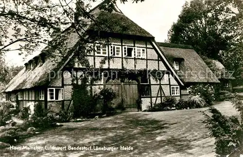 AK / Ansichtskarte Bendestorf Haus Meinsbur Bendestorf