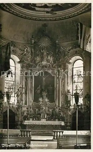 AK / Ansichtskarte Berg_Pfronten Kircheninneres Berg Pfronten