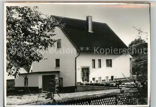 AK / Ansichtskarte Berghausen_Wittgenstein Gaestehaus Pension Berghausen_Wittgenstein