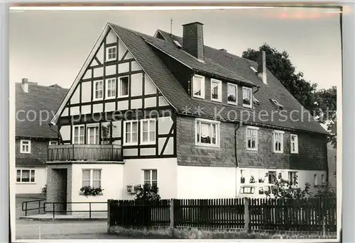 AK / Ansichtskarte Berghausen_Wittgenstein Gaestehaus Pension Kroh Berghausen_Wittgenstein