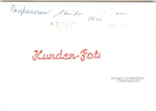 AK / Ansichtskarte Berghausen_Wittgenstein Gaestehaus Pension Kundenfoto Berghausen_Wittgenstein