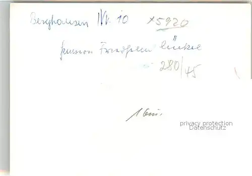 AK / Ansichtskarte Berghausen_Wittgenstein Gaestehaus Pension Berghausen_Wittgenstein