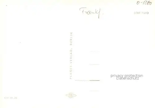 AK / Ansichtskarte Bernau_Berlin Stadtmauer Karl Marx Platz Puschkin Strasse Bernau Berlin