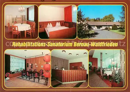 AK / Ansichtskarte Bernau_Berlin REHA Sanatorium Waldfrieden Bernau Berlin