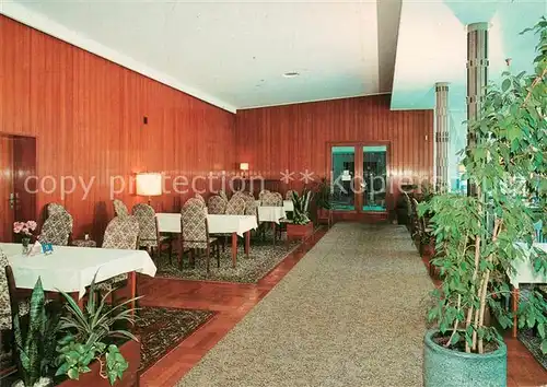 AK / Ansichtskarte Bernau_Berlin Waldfrieden REHA Sanatorium Kurhaus Restaurant Bernau Berlin