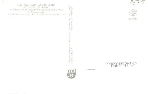 AK / Ansichtskarte Bernstein_Wald Wellesback Gasthaus Fels Romansfelsen Rodachtal Bernstein_Wald