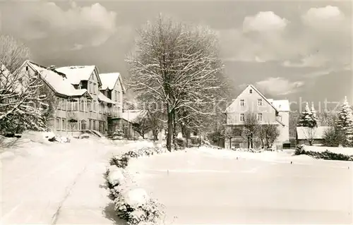 AK / Ansichtskarte Bockswiese Hahnenklee_Harz Haus Niedersachsen Winterlandschaft Bockswiese Hahnenklee