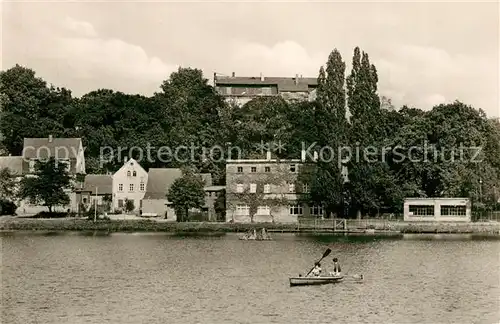 AK / Ansichtskarte Borna_Chemnitz Breiter Teich Seegarten Borna Chemnitz