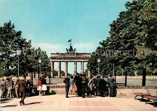 AK / Ansichtskarte Brandenburgertor Berlin  Brandenburgertor