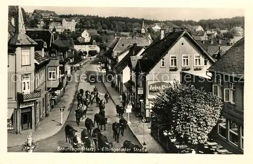 AK / Ansichtskarte Braunlage Elbingeroder Stra?e Braunlage