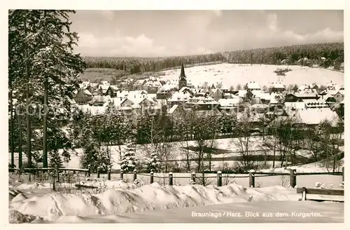 AK / Ansichtskarte Braunlage Winterlandschaft Braunlage