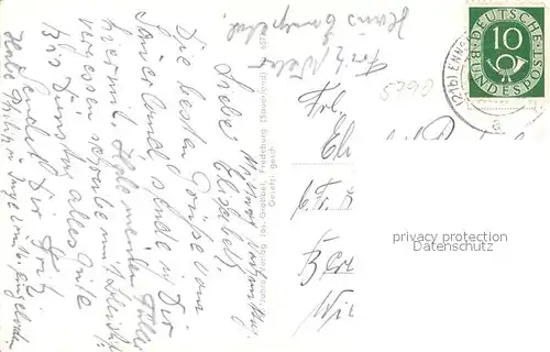 AK / Ansichtskarte Brilon Rathaus Pfarrkirche Brilon