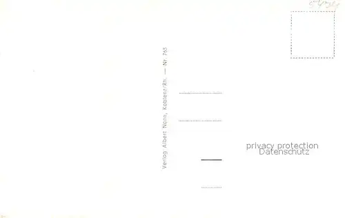 AK / Ansichtskarte Brohl Luetzing Stadtpanorama Uferpartie am Rhein Schloss Rheineck Brohl Luetzing