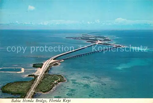 AK / Ansichtskarte Bruecken_Bridges_Ponts Bahia Honda Bridge Florida Keys  