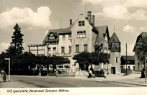 AK / Ansichtskarte Buehlau_Dresden HO Gaststaette Heiderand Buehlau_Dresden