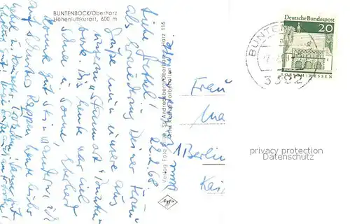 AK / Ansichtskarte Buntenbock Panorama Winterlandschaft Buntenbock