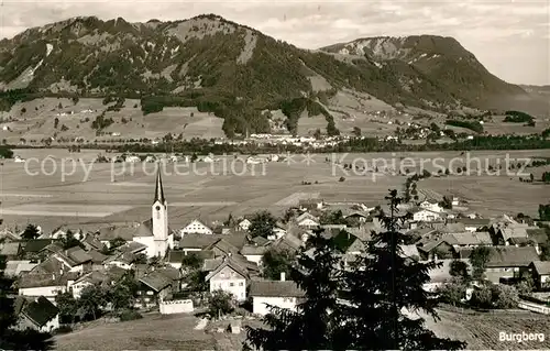 AK / Ansichtskarte Burgberg_Allgaeu mit Stuibenkette Burgberg Allgaeu