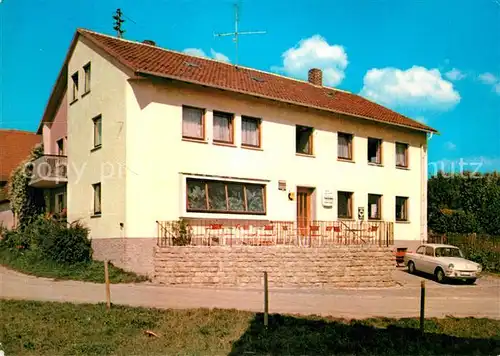 AK / Ansichtskarte Burghaslach ADAC Gasthaus Steigerwaldhoehe Burghaslach