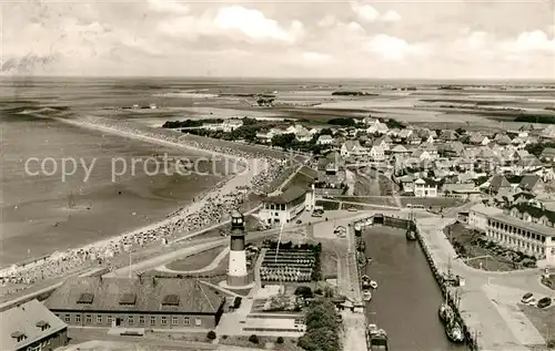 AK / Ansichtskarte Buesum_Nordseebad Fliegeraufnahme Buesum_Nordseebad