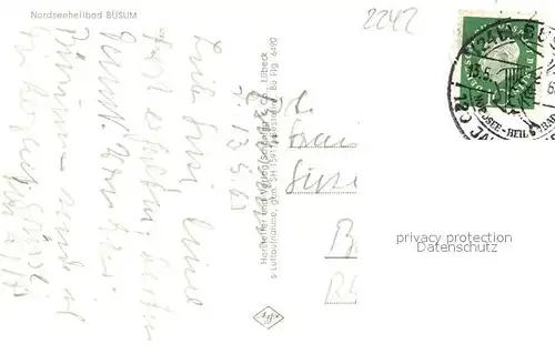 AK / Ansichtskarte Buesum_Nordseebad Fliegeraufnahme Buesum_Nordseebad