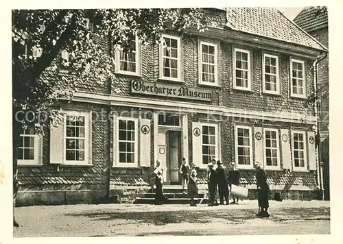 AK / Ansichtskarte Clausthal Zellerfeld Oberharzer Museum Clausthal Zellerfeld