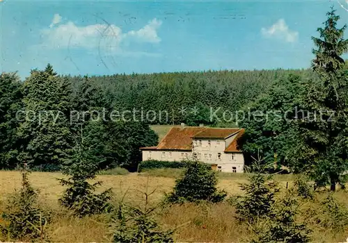 AK / Ansichtskarte Clausthal Zellerfeld Gast und Pensionshaus Pixhaider Muehle Clausthal Zellerfeld