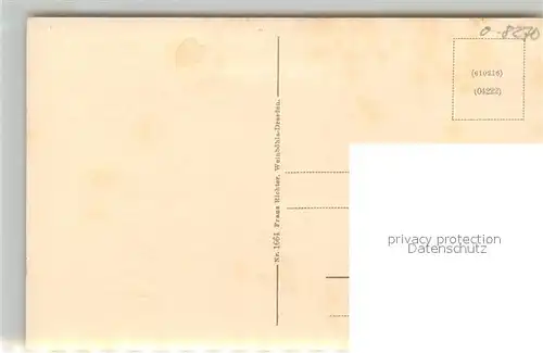 AK / Ansichtskarte Coswig_Sachsen Platz Postamt Innenstadt Coswig Sachsen