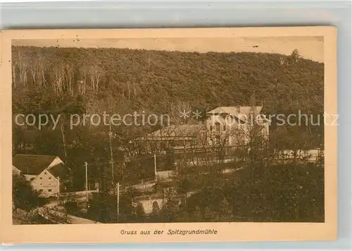 AK / Ansichtskarte Coswig_Sachsen Spitzgrundmuehle Coswig Sachsen