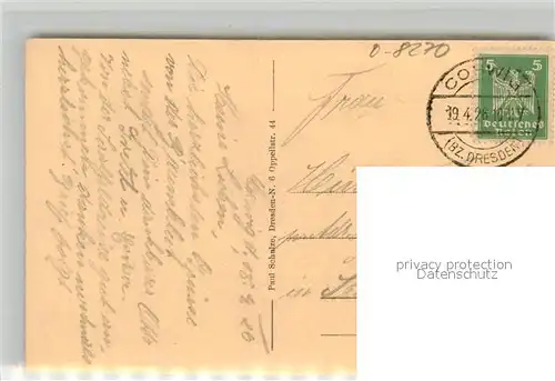 AK / Ansichtskarte Coswig_Sachsen Spitzgrundmuehle Coswig Sachsen