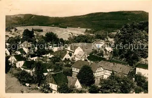 AK / Ansichtskarte Cunewalde Panorama mit dem Czorneboh Cunewalde