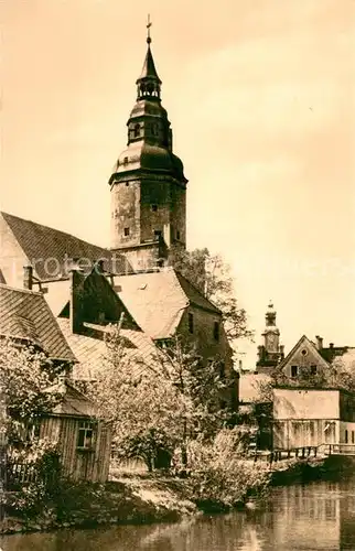 AK / Ansichtskarte Doebeln Nicolaikirche Doebeln