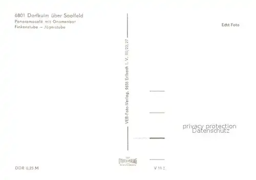 AK / Ansichtskarte Dorfkulm Konsum Gaststaette Kulmberg Haus Dorfkulm