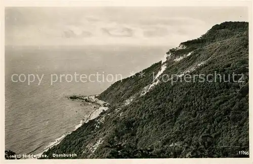 AK / Ansichtskarte Dornbusch_Hiddensee Fliegeraufnahme Dornbusch Hiddensee