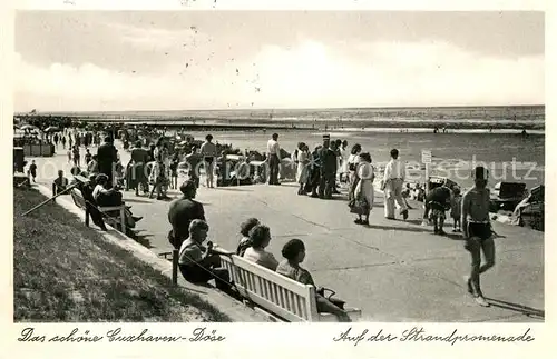 AK / Ansichtskarte Doese Strandpromenade Doese