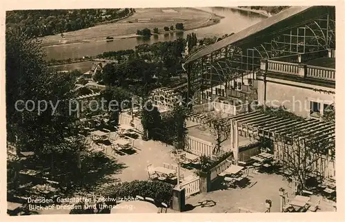 AK / Ansichtskarte Dresden Gaststaette Loschwitzhoehe  Dresden