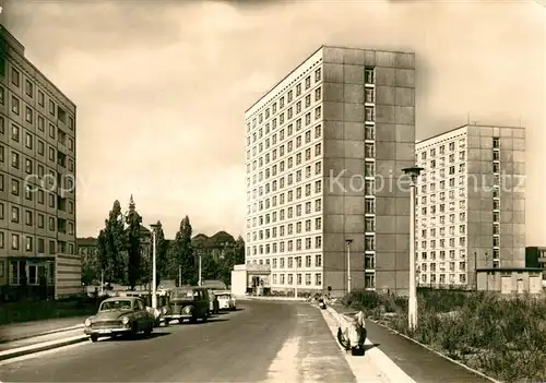 AK / Ansichtskarte Dresden Hochhaus Hotel Dresden Tourist Dresden