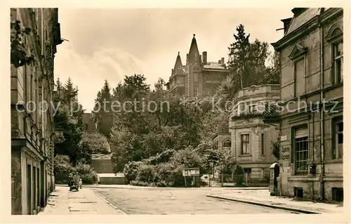 AK / Ansichtskarte Eberswalde Goethestrasse mit Goethetreppe Eberswalde