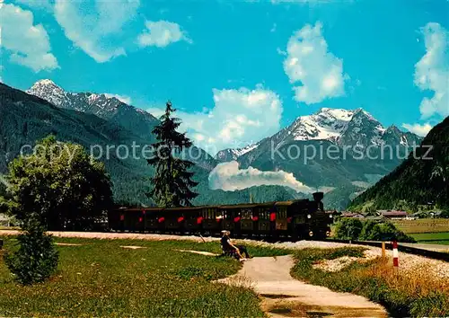 AK / Ansichtskarte Eisenbahn Feuriger Elias Zillertal Eisenbahn