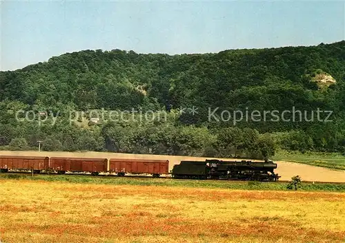 AK / Ansichtskarte Eisenbahn Lok 411180 Porstendorf  Eisenbahn