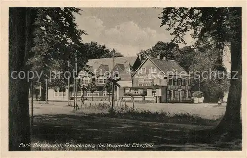 AK / Ansichtskarte Elberfeld_Wuppertal Park Restaurant Freudenberg Elberfeld Wuppertal