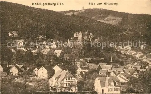 AK / Ansichtskarte Elgersburg Panorama vom Hirtenberg Elgersburg