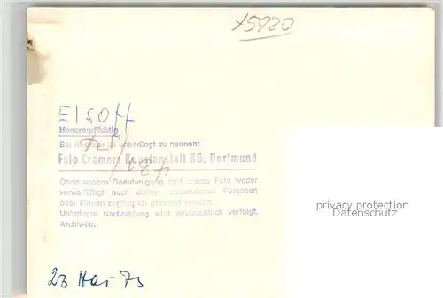 AK / Ansichtskarte Elsoff_Wittgenstein Gaestehaus Pension Winterlandschaft Elsoff_Wittgenstein